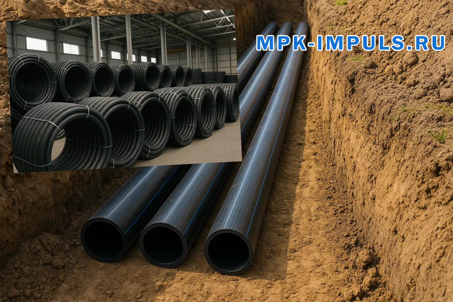 Труба пнд пэ водопроводные и технические из полиэтилена пластика