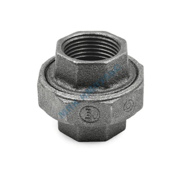 Соединитель прямой американка чугун Ду 32 (1 1/4") ВР/ВР Fittex PLUS — изображение 2