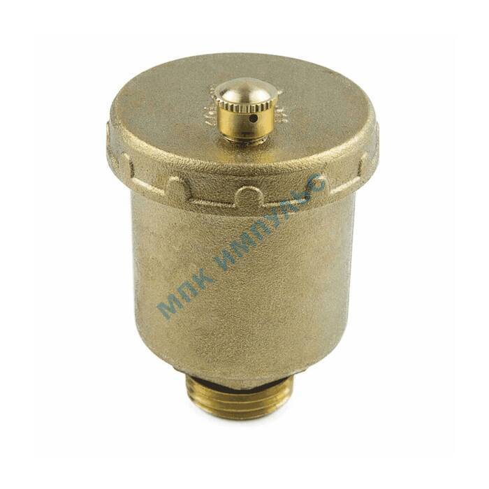 Воздухоотводчик автоматический латунь 5003 Ду 15 Ру10 G1/2" НР прямой Aquasfera 5003-01 — изображение 6