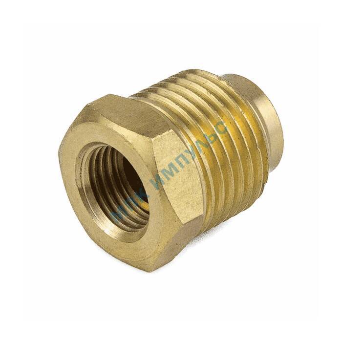 Клапан отсечной латунь 5009 ВР/НР G1/4"х1/2" для манометра/термоманометра Aquasfera 5009-01 — изображение 5