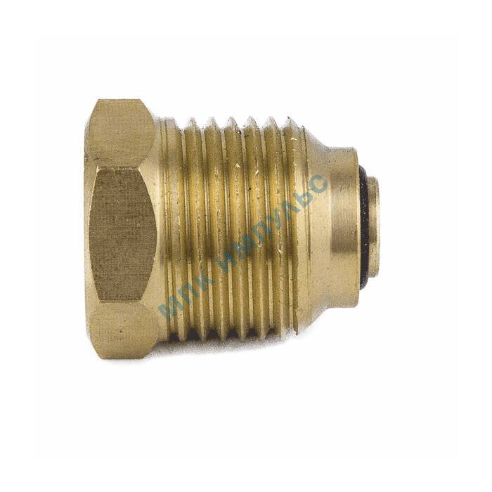 Клапан отсечной латунь 5009 ВР/НР G1/4"х1/2" для манометра/термоманометра Aquasfera 5009-01 — изображение 6