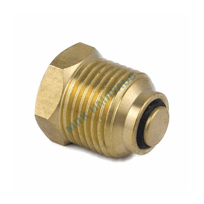 Клапан отсечной латунь 5009 ВР/НР G1/4"х1/2" для манометра/термоманометра Aquasfera 5009-01 — изображение 7