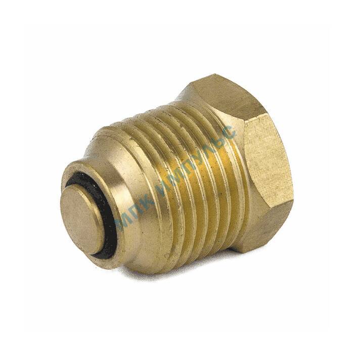 Клапан отсечной латунь 5009 ВР/НР G1/4"х1/2" для манометра/термоманометра Aquasfera 5009-01 — изображение 2