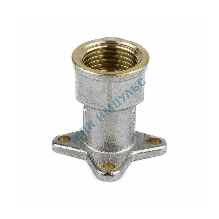 Водорозетка МП латунь никель обжим Дн 20х1/2" ВР ГОСТ 32415-2013 7008 Aquasfera 7008-02 . — изображение 4