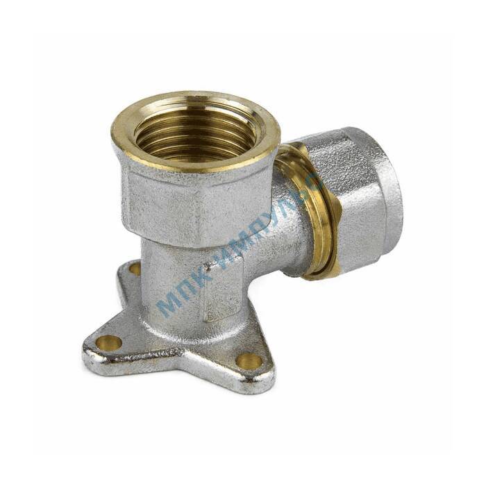 Водорозетка МП латунь никель обжим Дн 20х1/2" ВР ГОСТ 32415-2013 7008 Aquasfera 7008-02 . — изображение 5