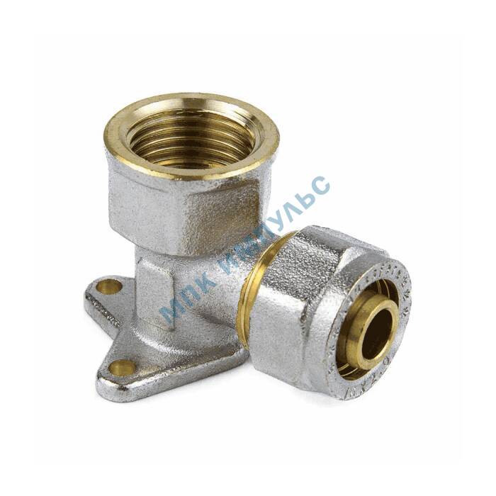 Водорозетка МП латунь никель обжим Дн 20х1/2" ВР ГОСТ 32415-2013 7008 Aquasfera 7008-02 . — изображение 7