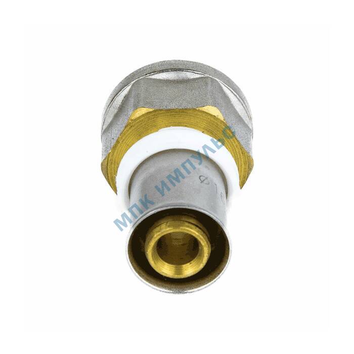 Муфта МП латунь никель пресс Дн 20х1/2" ВР ГОСТ 32415-2013 8002 Aquasfera 8002-03 — изображение 8