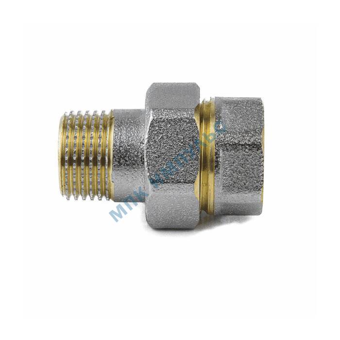Соединитель латунь никель американка Ду 40 (1 1/2") прямой ВР/НР 9013 ГОСТ 32585-2013 Aquasfera 9013-05 — изображение 6