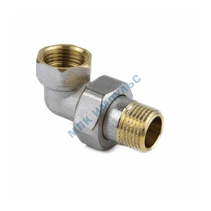 Соединитель латунь никель американка Ду 15 (1/2") угловой ВР/НР 9015 ГОСТ 32585-2013 Aquasfera 9015-01 — изображение 7