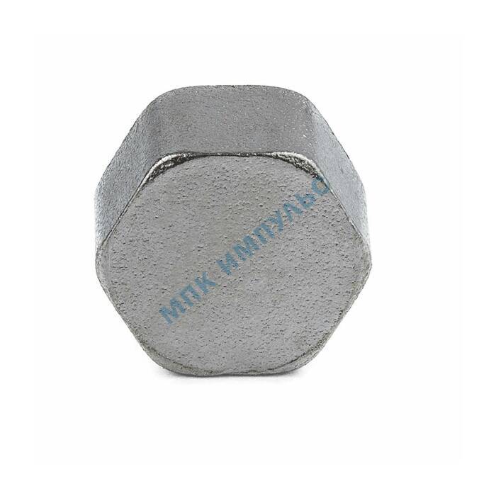 Заглушка латунь никель Ду 15 (1/2") ВР 9016 ГОСТ 32585-2013 Aquasfera 9016-01 — изображение 6