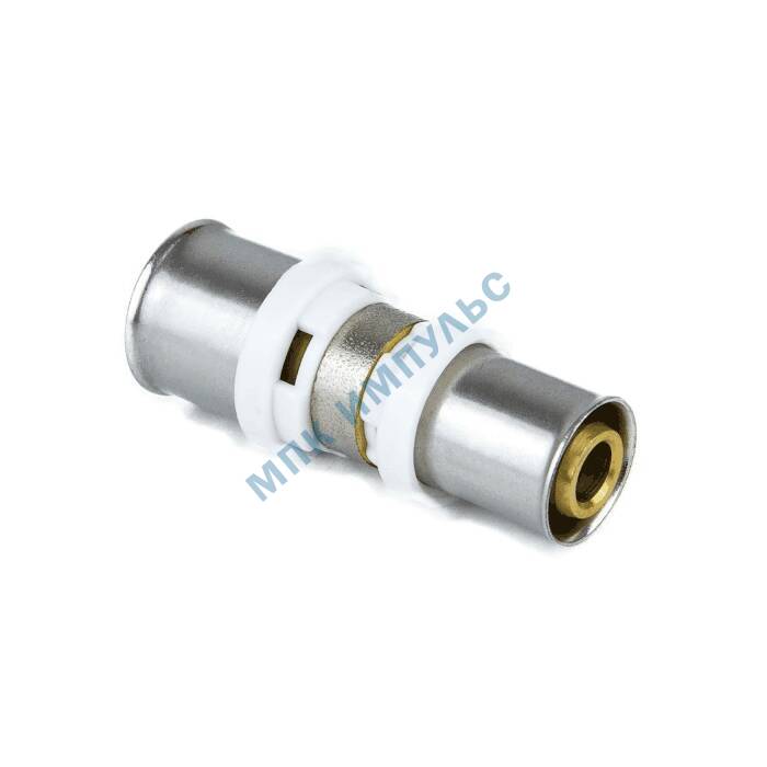 Муфта переходная МП латунь никель пресс Дн 32х26 ГОСТ 32415-2013 8004 Aquasfera 8004-05 . — изображение 7