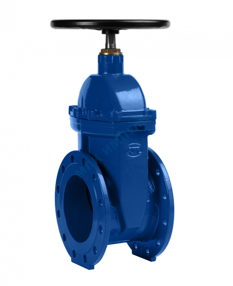 Задвижка чугун KR11 аналог МЗВГ обрезиненный клин EPDM ГРАНАР Ду 300 Ру10 фл ADL CV01F106787