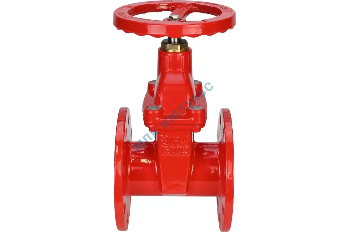 Задвижка чугун 30ч39р аналог МЗВГ обрезиненный клин силикон Ду 200 Ру10/16 Тмакс=150C фл RMCX — изображение 2