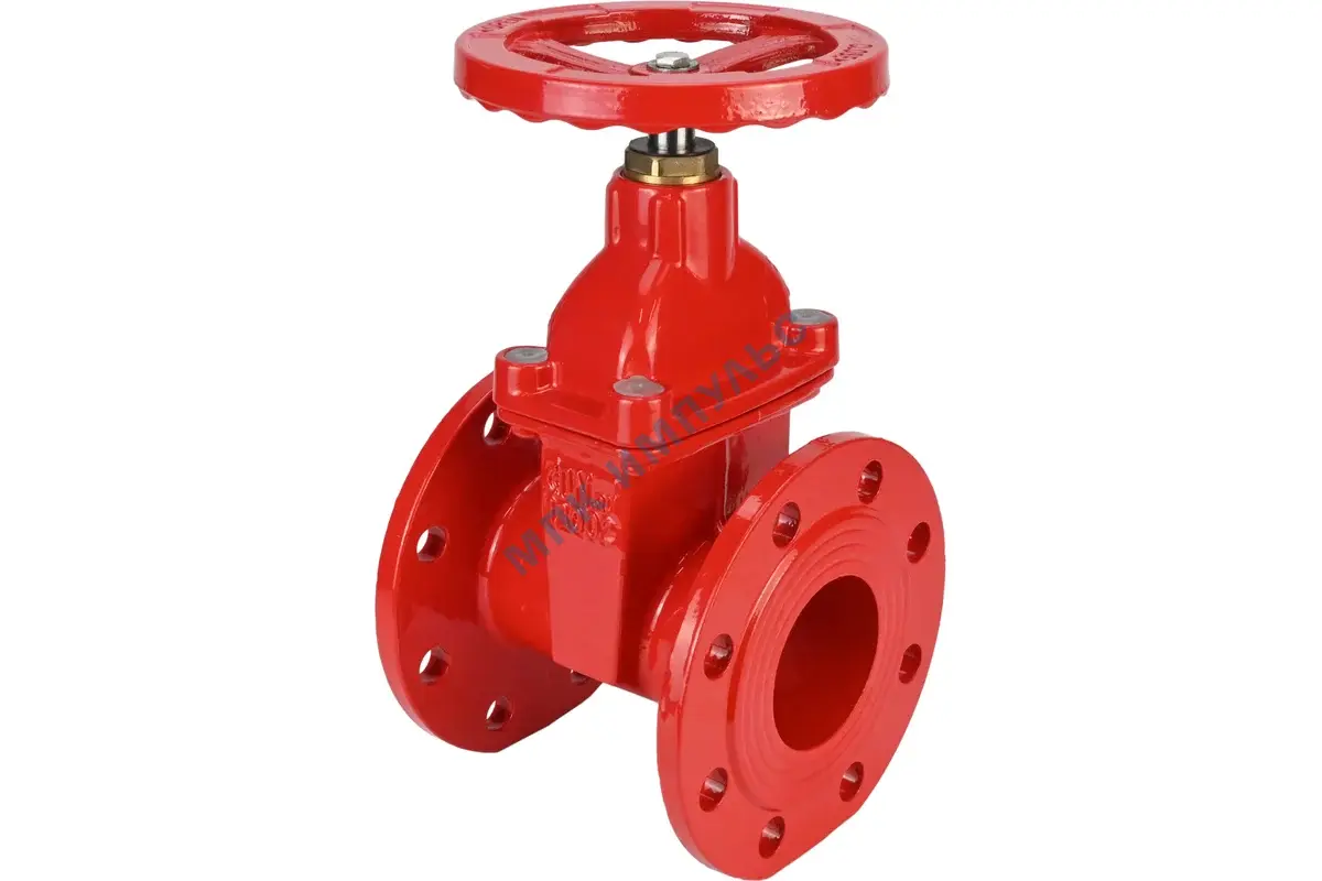 Задвижка чугун 30ч39р аналог МЗВГ обрезиненный клин силикон Ду 200 Ру10/16 Тмакс=150C фл RMCX — изображение 3