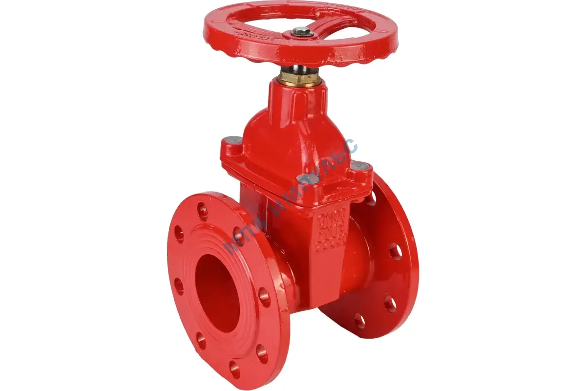 Задвижка чугун 30ч39р аналог МЗВГ обрезиненный клин силикон Ду 200 Ру10/16 Тмакс=150C фл RMCX — изображение 5