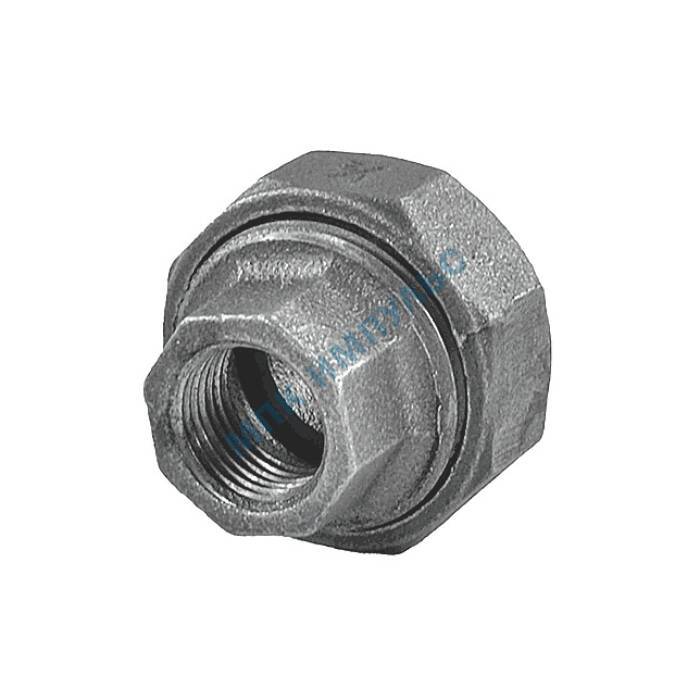 Соединитель прямой американка чугун Ду 32 (1 1/4") ВР/ВР Fittex PLUS — изображение 4