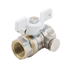 Краны шаровые латунные со спускным устройством Aquasfera купить недорого