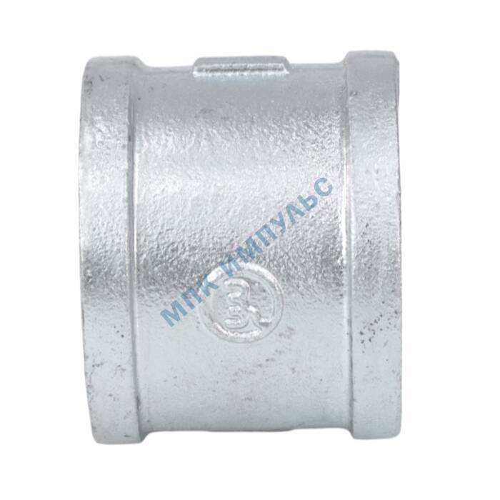 Муфта прямая чугун оц Ду 40 (1 1/2") ВР Fittex PLUS — изображение 3