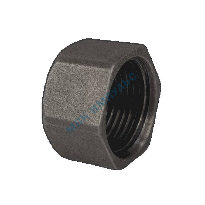 Заглушка чугун Ду 50 (2") ВР Fittex PLUS — изображение 2