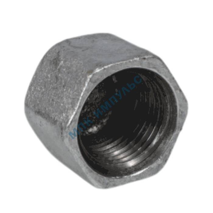 Заглушка чугун оц Ду 40 (1 1/2") ВР Fittex PLUS — изображение 2