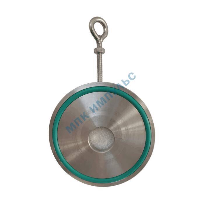 Клапан обратный нерж SS316 1/створ 3060 Ду 400 Ру16 Тмакс=170 оС межфл диск нерж Benarmo — изображение 4