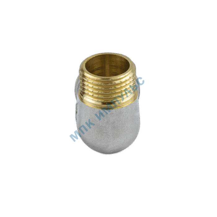 Угольник латунь никель Ду 15 (1/2") ВР/НР 9002 ГОСТ 32585-2013 Aquasfera 9002-01 — изображение 5