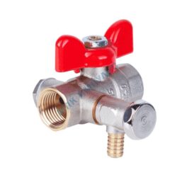 Краны шаровые латунные со спускным устройством РОС купить недорого
