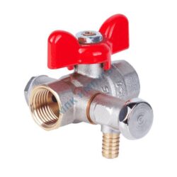 Краны шаровые латунные со спускным устройством РОС купить недорого