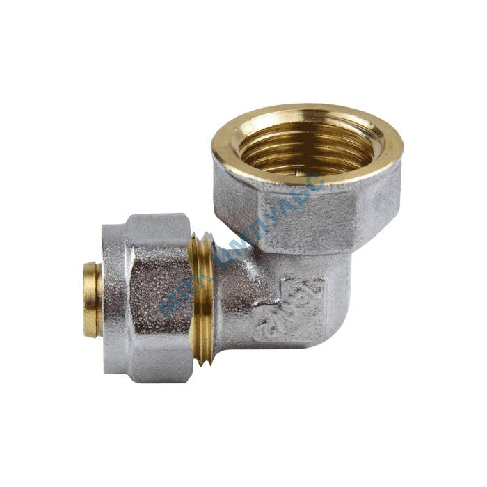 Угольник МП латунь никель обжим Дн 26х1"х90гр ВР ГОСТ 32415-2013 7007 Aquasfera 7007-06 — изображение 9