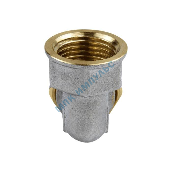 Угольник МП латунь никель обжим Дн 26х3/4"х90гр ВР ГОСТ 32415-2013 7007 Aquasfera 7007-05 — изображение 4