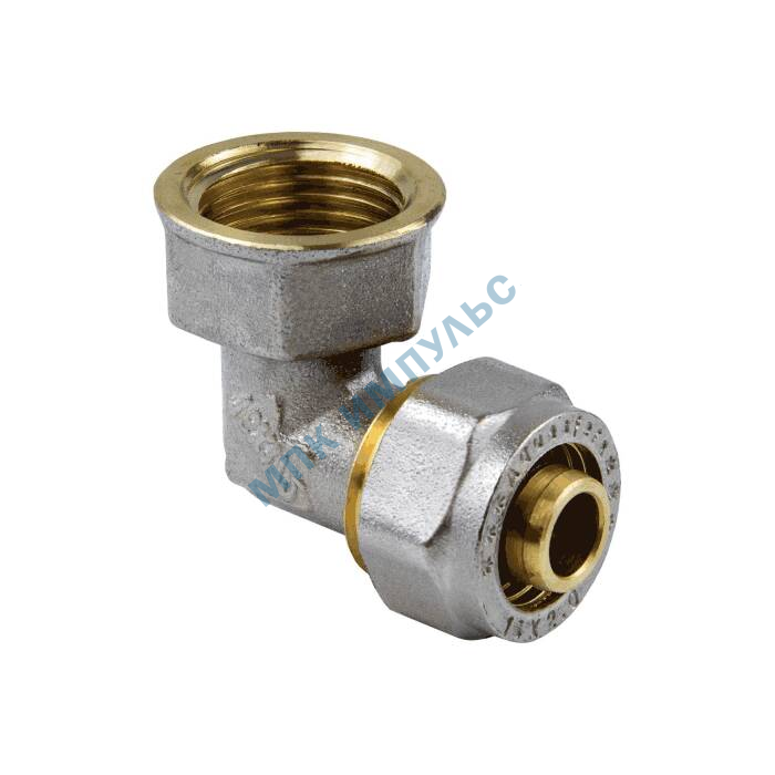 Угольник МП латунь никель обжим Дн 26х1"х90гр ВР ГОСТ 32415-2013 7007 Aquasfera 7007-06 — изображение 7