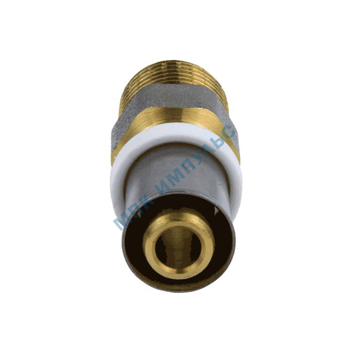 Муфта МП латунь никель пресс Дн 26х3/4" НР ГОСТ 32415-2013 8001 Aquasfera 8001-05 — изображение 8