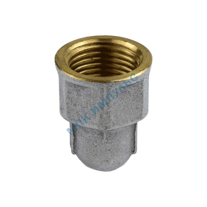 Угольник МП латунь никель пресс Дн 20х1/2"х90гр ВР ГОСТ 32415-2013 8007 Aquasfera 8007-03 . — изображение 4