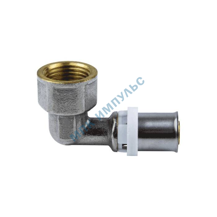 Угольник МП латунь никель пресс Дн 16х3/4"х90гр ВР ГОСТ 32415-2013 8007 Aquasfera 8007-02 — изображение 6