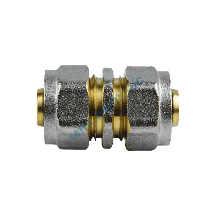 Муфта МП латунь никель обжим Дн 32 ГОСТ 32415-2013 7003 Aquasfera 7003-04 . — изображение 3