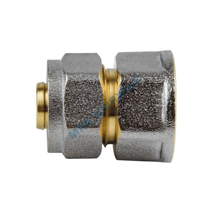 Муфта МП латунь никель обжим Дн 20х1/2" ВР ГОСТ 32415-2013 7002 Aquasfera 7002-03 — изображение 7