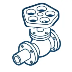 Клапан пожарный