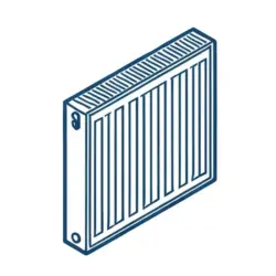 радиатор металл панель