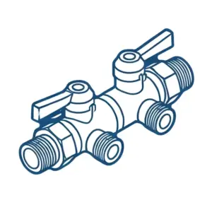 Узлы подключения для радиаторов