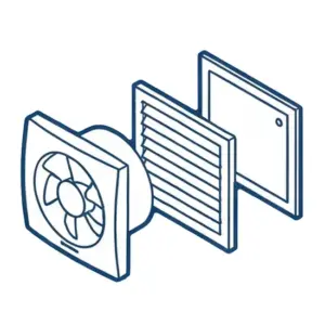 Вентиляторы, вентиляционные решетки и лючки