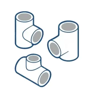 Тройники стальные