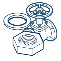 Запчасти для арматуры запорной