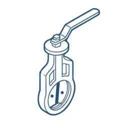 Затворы поворотные