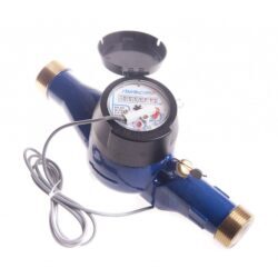 Счётчик г/в и х/в крыльчатый многоструйный латунный корпус Ду 32 Ру16 Qn=6 м3/ч 120С L=260мм резьба импульсный В/К Пульсар М Тепловодохран Н00003415