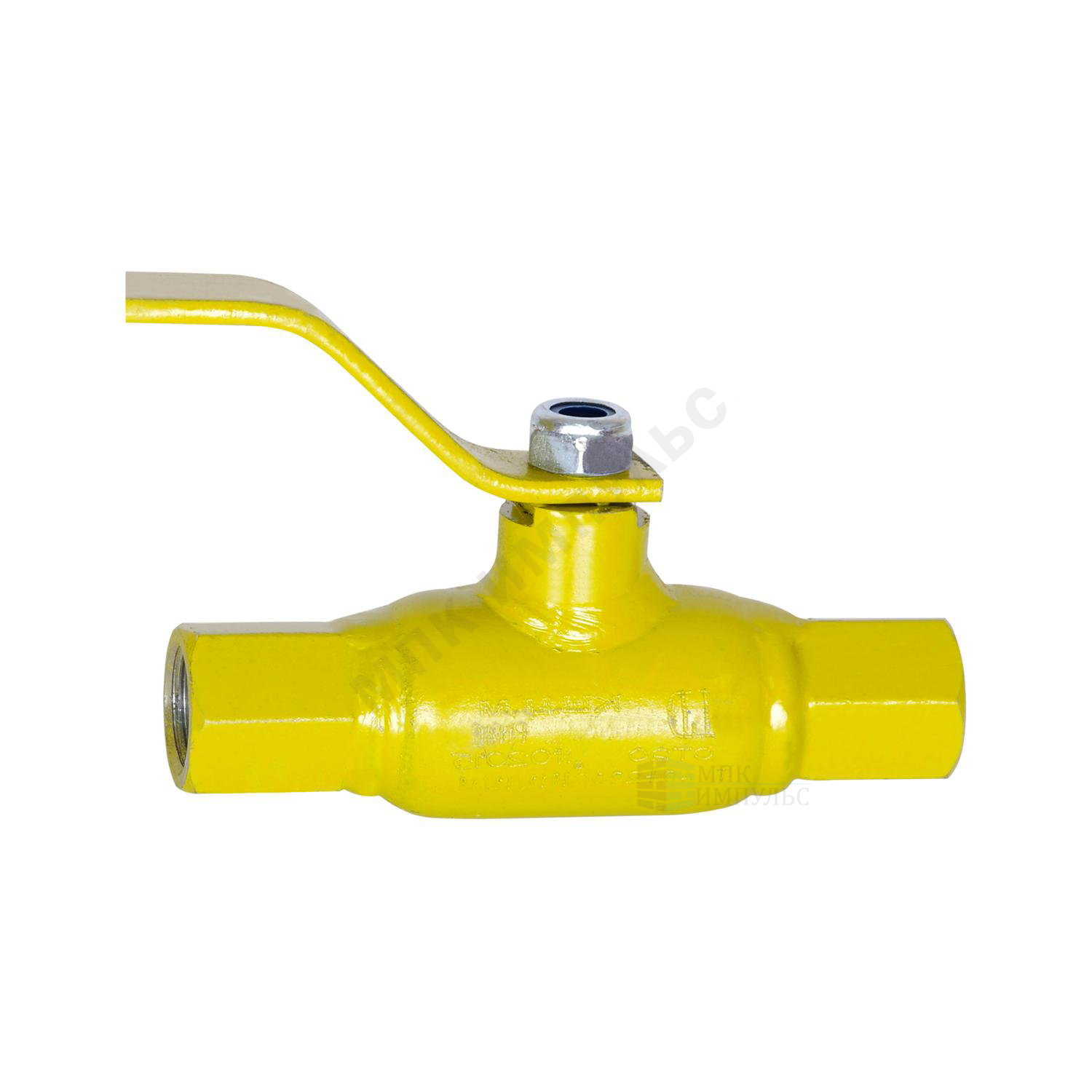 Кран шаровой сталь газ КШ.Ц.М.GAS Ду 40 Ру40 ВР L=155мм LD КШ.Ц.М.GAS.040.040.Н/П.02