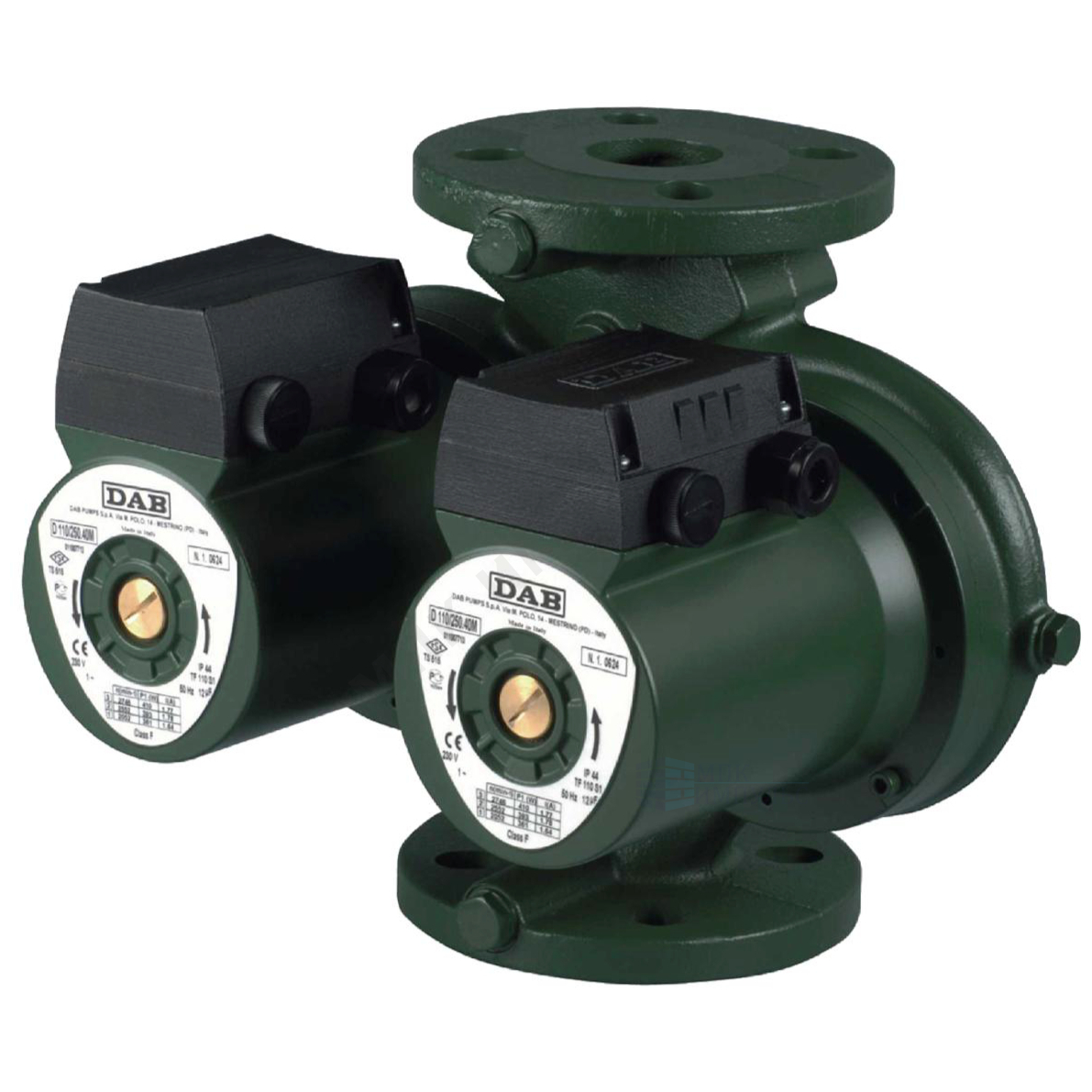 Насос циркуляционный сдвоенный с мокрым ротором D 56/250.40 M PN10 1х230В/50 Гц DAB 505824041