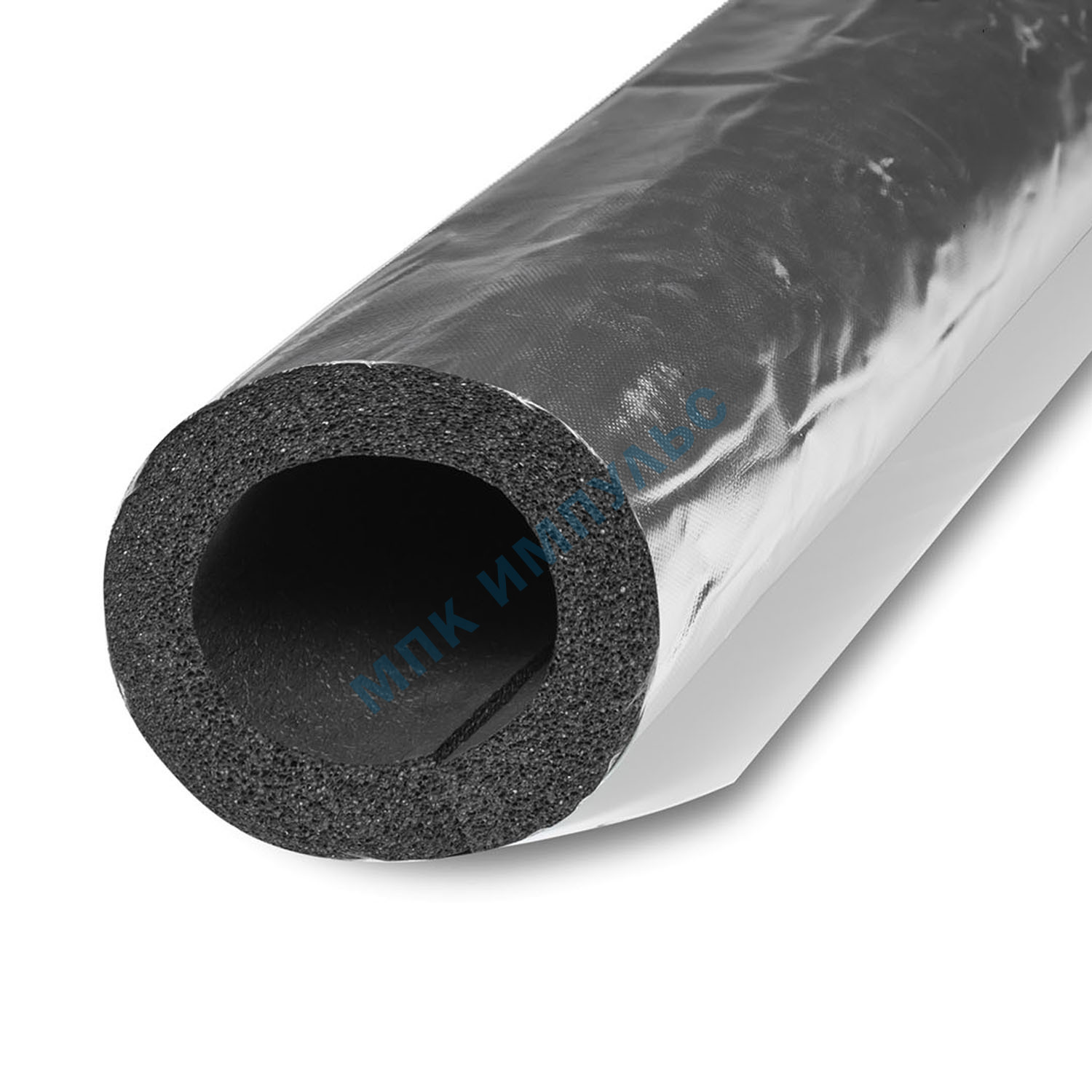 Трубка вспененный каучук SOLAR HT 76/13 L=1м Тмакс=150°C черная с покрытием IC CLAD SR K-flex 13076214324CS