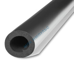 Трубка вспененный каучук ST 125/32 L=1м Тмакс=110°C черная с покрытием AL CLAD K-flex 32125214303CL
