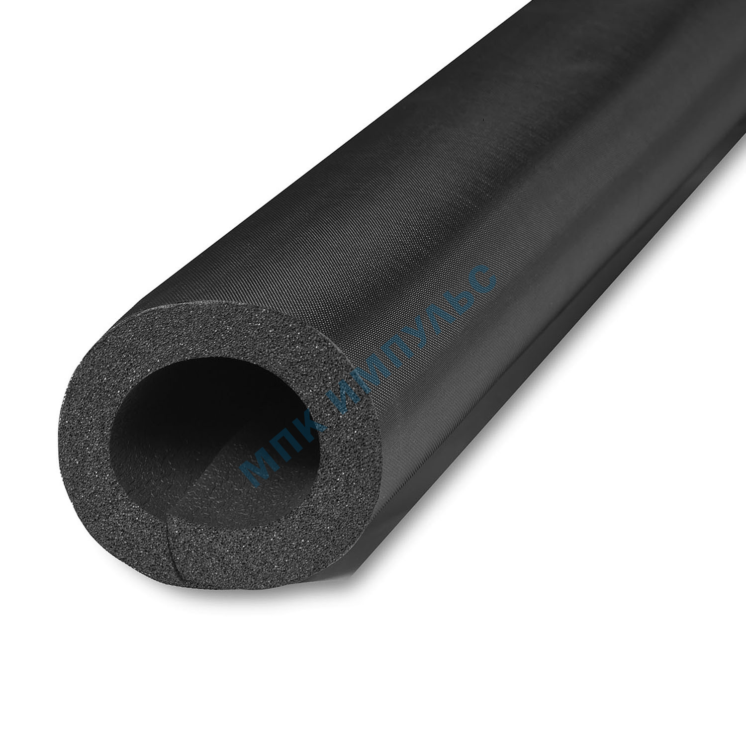 Трубка вспененный каучук ST 60/13 L=1м Тмакс=110°C черная с покрытием IC CLAD BK K-flex 13060214303CB