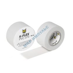 Лента ПВХ PVC AT 070 38мм х 25м серая самоклеящаяся K-flex 850CG020008